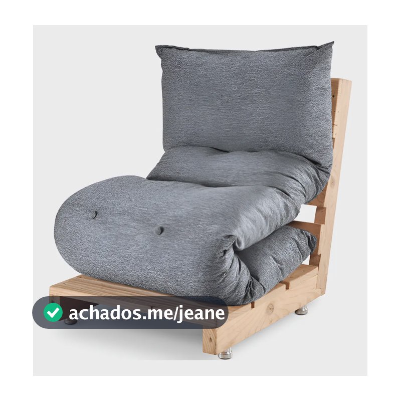 Futon Colchonete Enrolavel E Dobravel De Espuma Solteiro