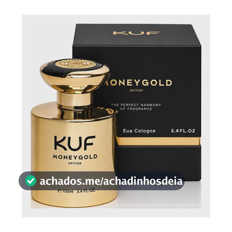 Perfume Masculino Kuf Moneygold 100ml Importado