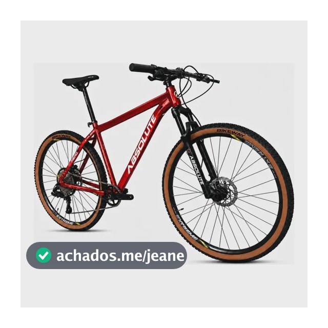 Bicicleta Absolute Nero 6 Comp Ltwoo 12v Susp. Trava Guidão