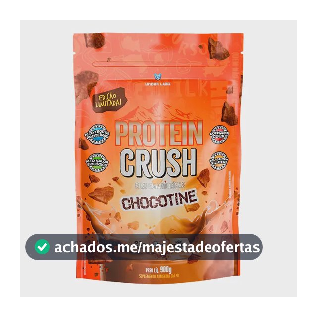 Protein Crush 900g Under Labz 100% Whey Protein Coenzima Q10