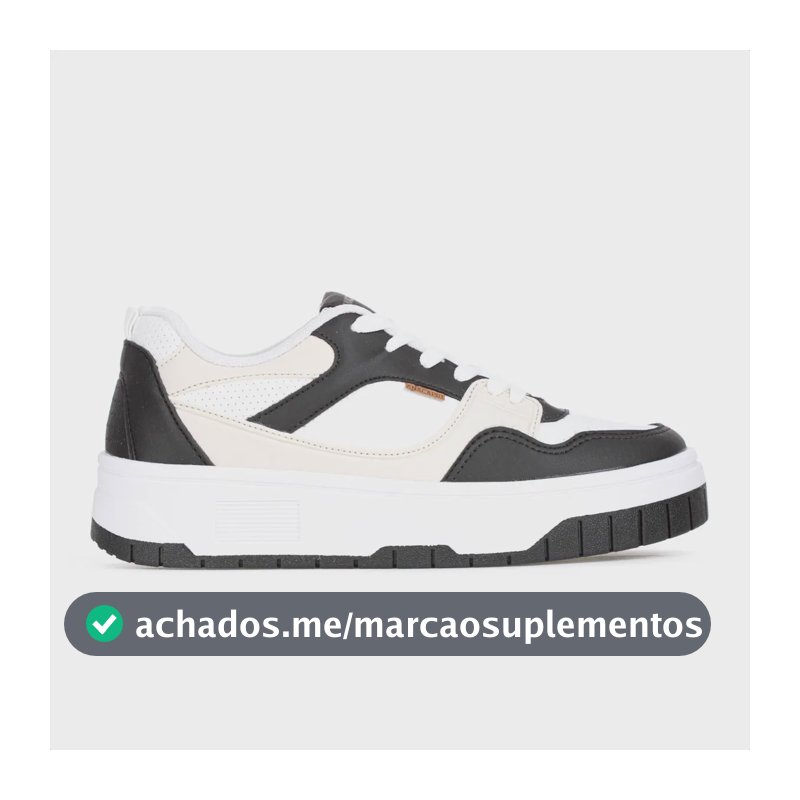 Tênis Anacapri Emma Confortável Cada Branco Branco 37 Br