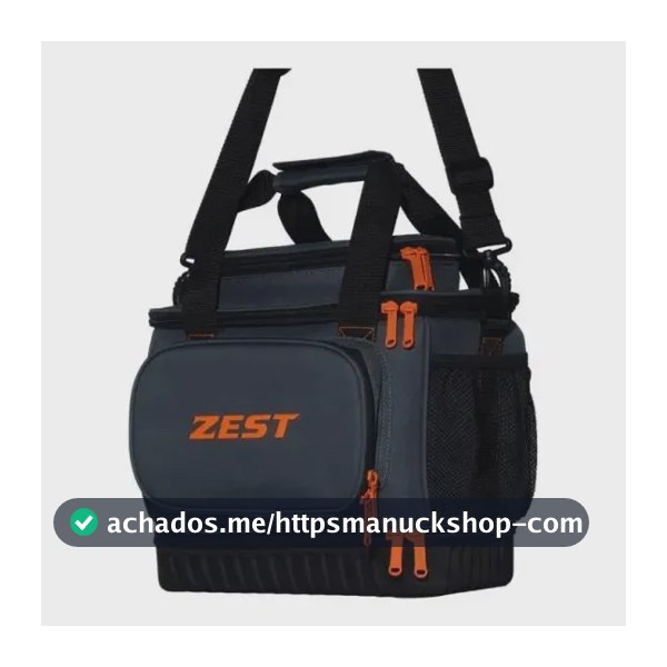 Bolsa Pesca Zest Zbp015 2026 Cinza Liso
