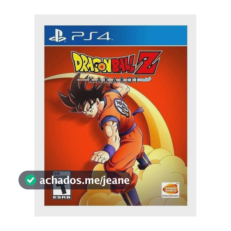 Dragon Ball Z Kakarot Ps4 Midia Fisica