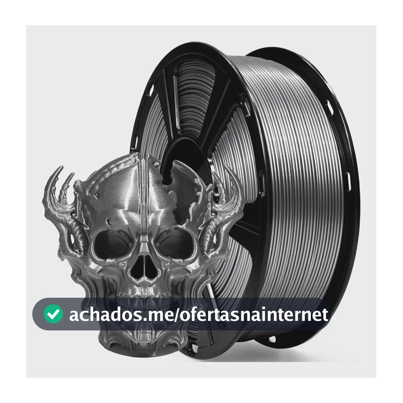 Petg Filamento De Impressora 3d Petg 1,75mm 1kg Prateado