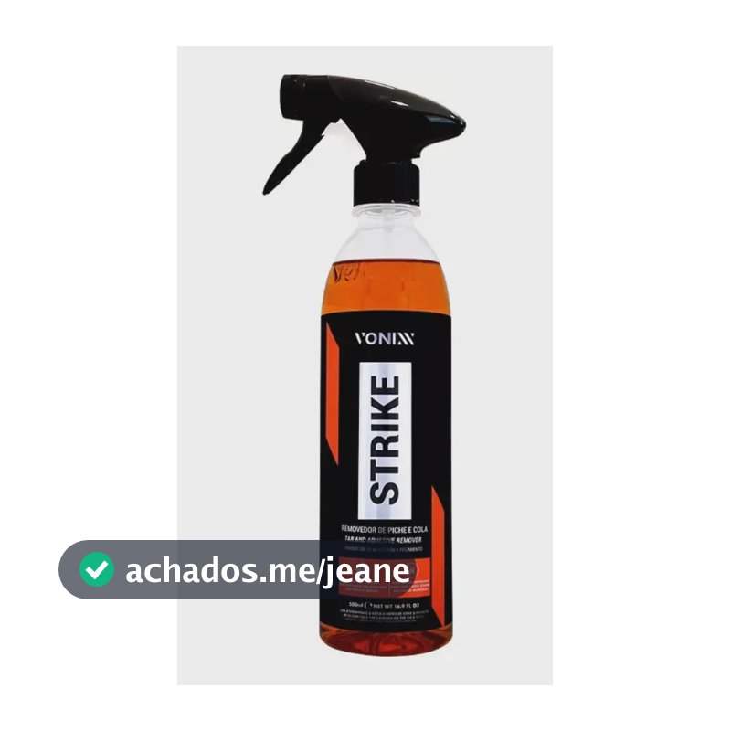 Removedor De Piche De Asfalto E Cola Adesivo Strike Vonixx