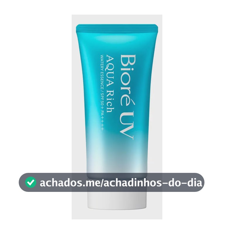 Protetor Solar Bioré Aqua Rich Watery Essence Fps 50 50g