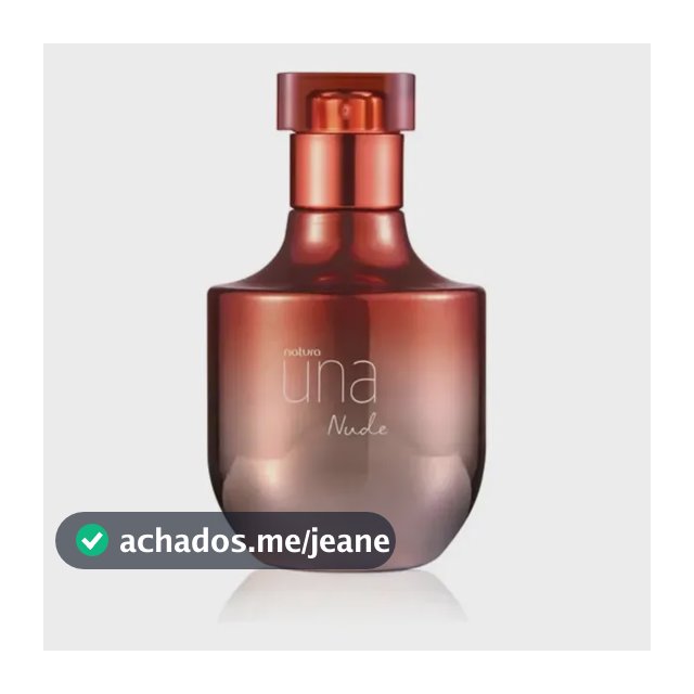 Deo Parfum Una Nude Feminino 75 Ml