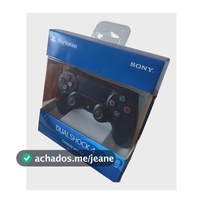Controle Ps4 Dual Shock 4 Original Playstation 4 Joystick Preto