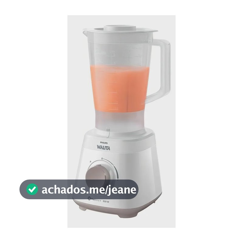Liquidificador Daily Ri2110 2 Litros Philips Walita 550w Branco