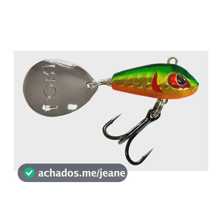 Isca Spinner Lori Fishing Girino 12g Tucunaré E Black Bass Mango