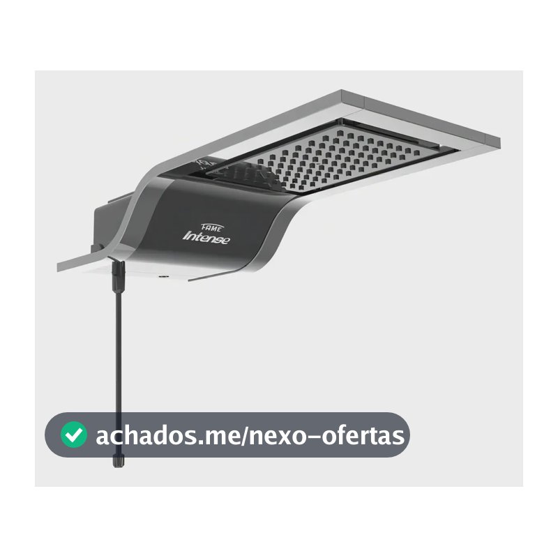 Ducha Eletrônica Intense Fame 5400w Preta E Inox Cor Preto Potência