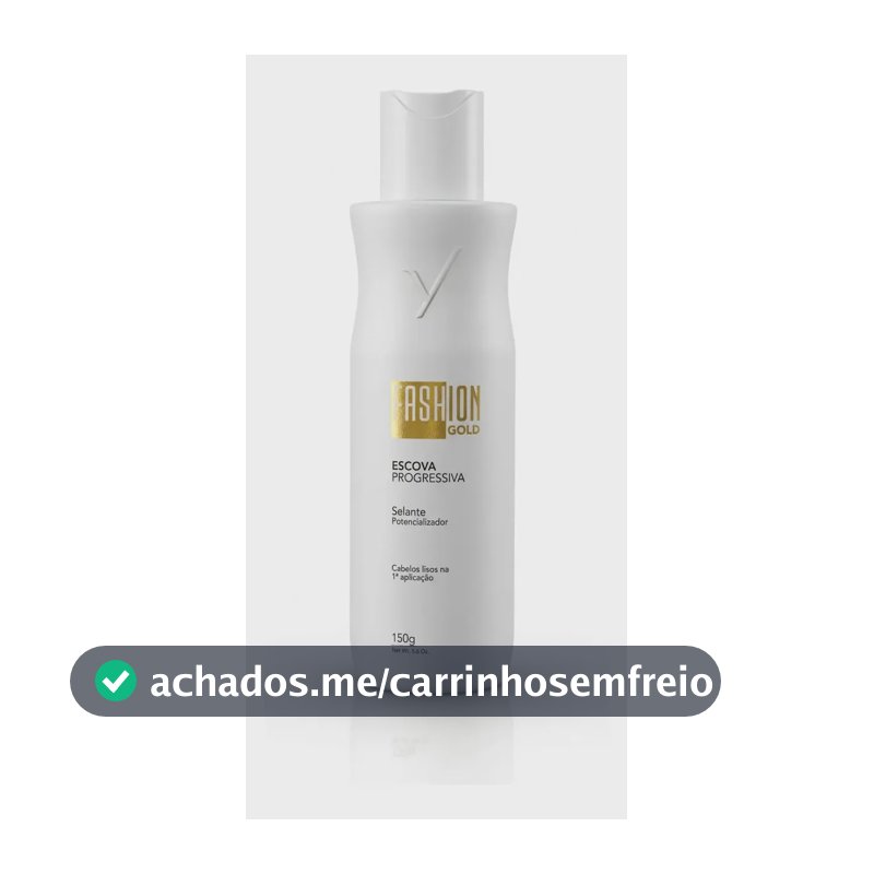 Escova Progressiva 150g - Fashion Gold