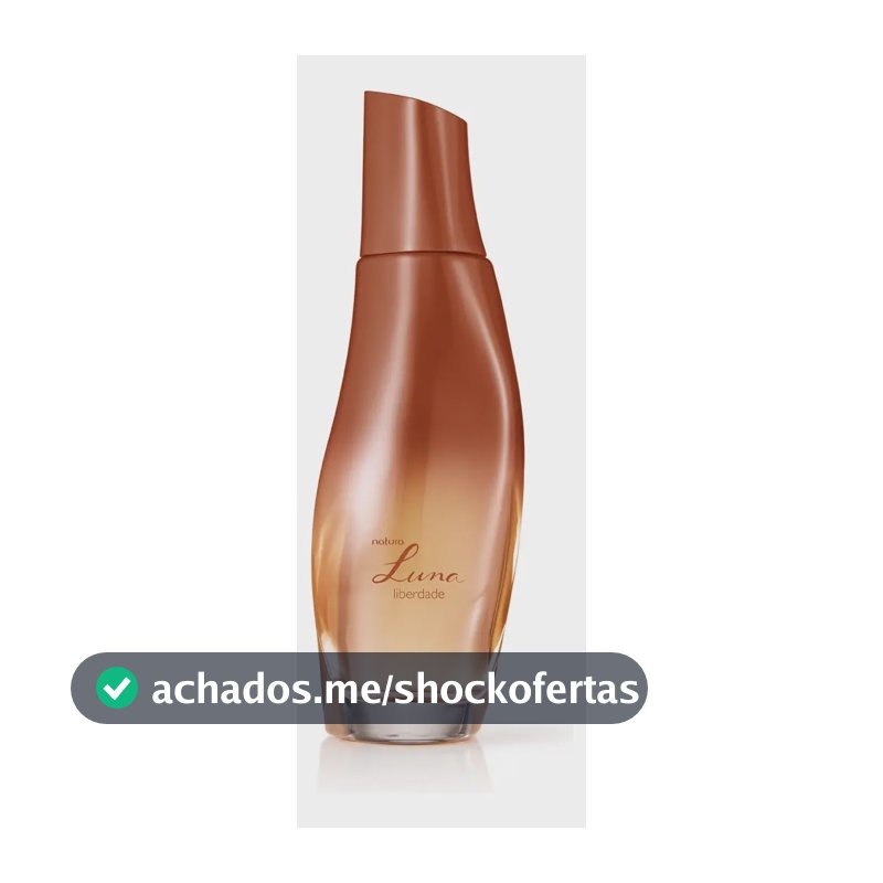 Luna Liberdade Natura Desodorante Colônia Perfume Feminino Original 75ml