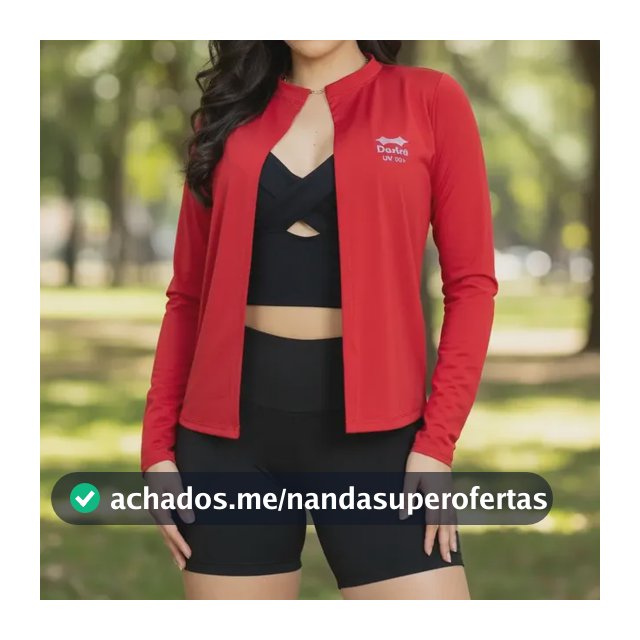 Casaquinho Casaco Blusa Proteção Solar Uv50+ Praia Academia