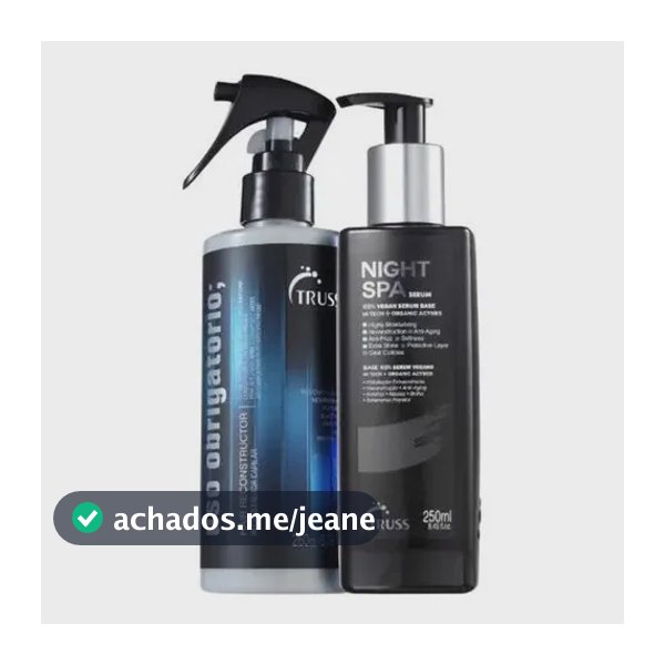 Kit Truss Night Spa 250ml + Uso Obrigatório 260ml