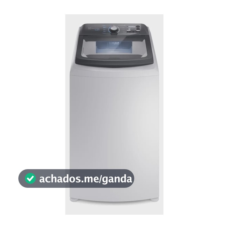 Máquina De Lavar Electrolux 14,5kg Efficient Jetclean Lee15 Branco