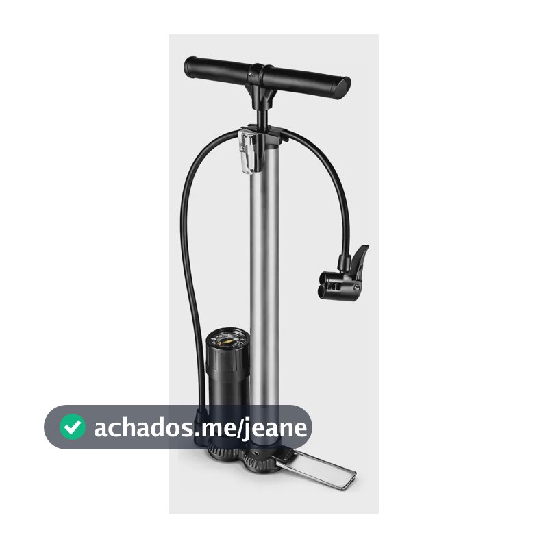 Bomba de Ar Manual 160 psi Galera Da Bike Aluminio Com Manômetro Pneu Bicicleta Moto Carro