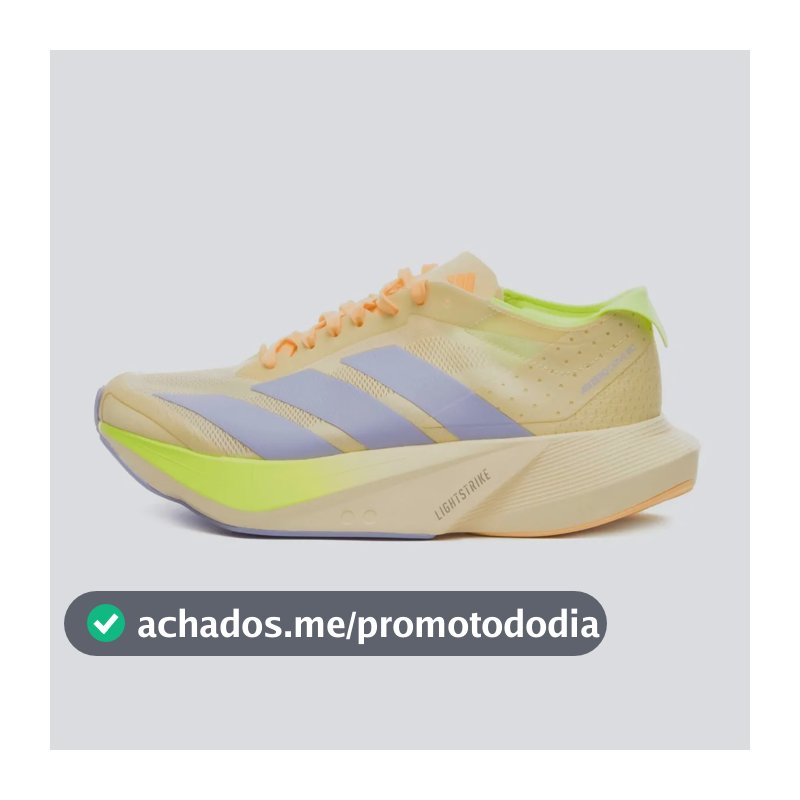 Tênis Feminino Adizero Drive Rc adidas Amarelo Liso 37 Br