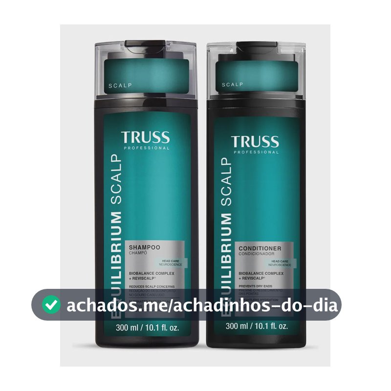 Kit Truss Equilibrium Scalp Home Care (2 Produtos)
