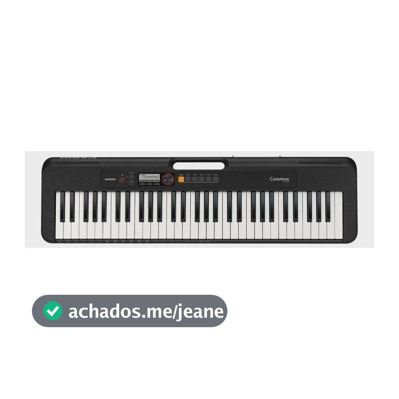 Teclado musical Casio Casiotone CT-S200 61 teclas preto