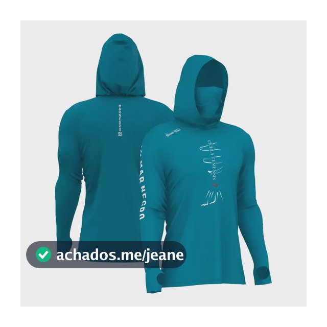 Camiseta Pesca Xprotection Uv50 Eduardo Monteiro Mar Negro