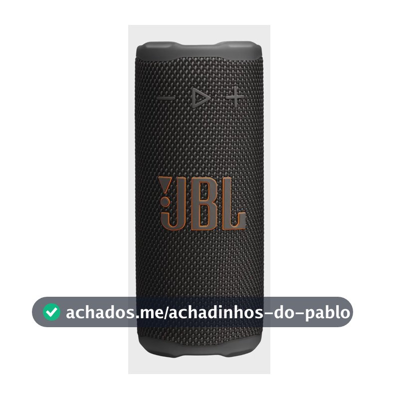Caixa de Som JBL Grip 16W RMS IP68 - Preto