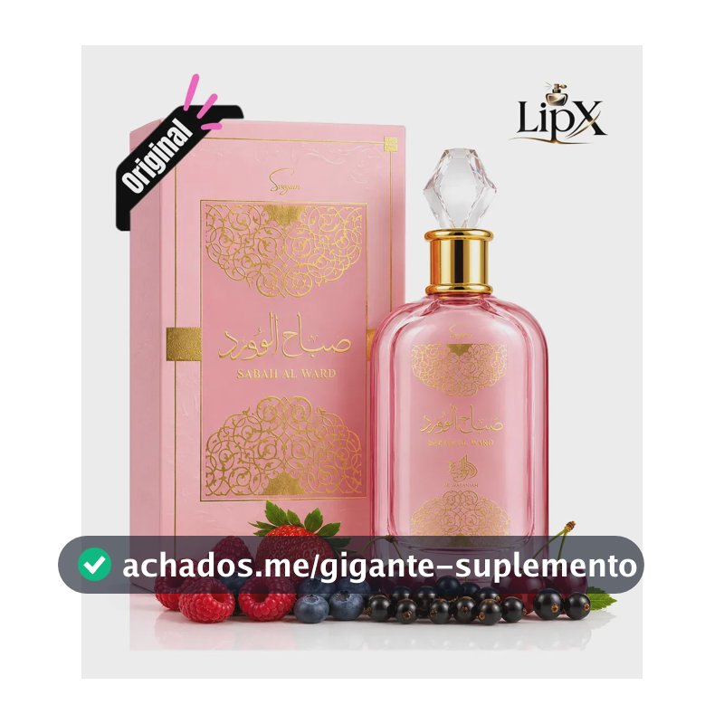 Perfume Árabe Sabah Al ward Sugar Feminino 100ML