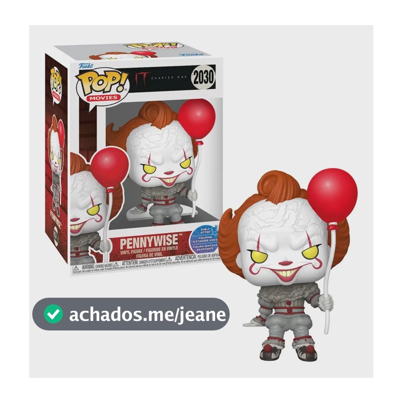 Funko Pop: Pennywise (shelf Sitter) #2030 - It: Chapter One