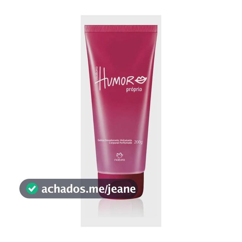 Geleia Hidratante Corporal Natura Humor Próprio 200g