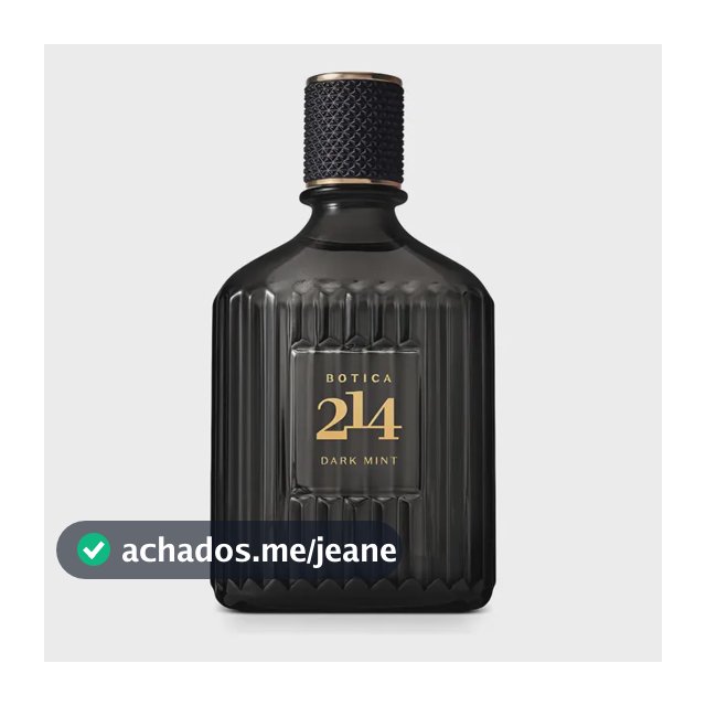 Botica 214 Dark Mint Eau De Parfum Masculino 90ml O Boticário