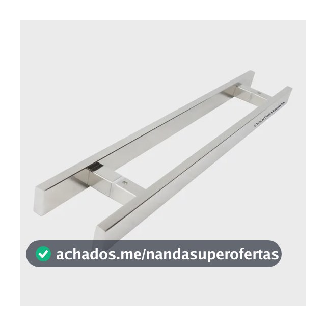 Puxador Inox 1,50 Metro Para Porta Blindex - Duplo (par)