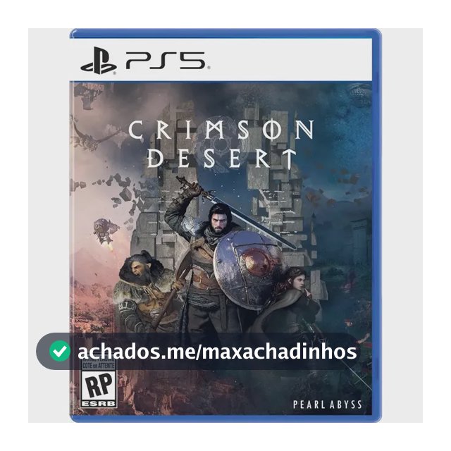 Crimson Desert Ps5 Midia Fisica