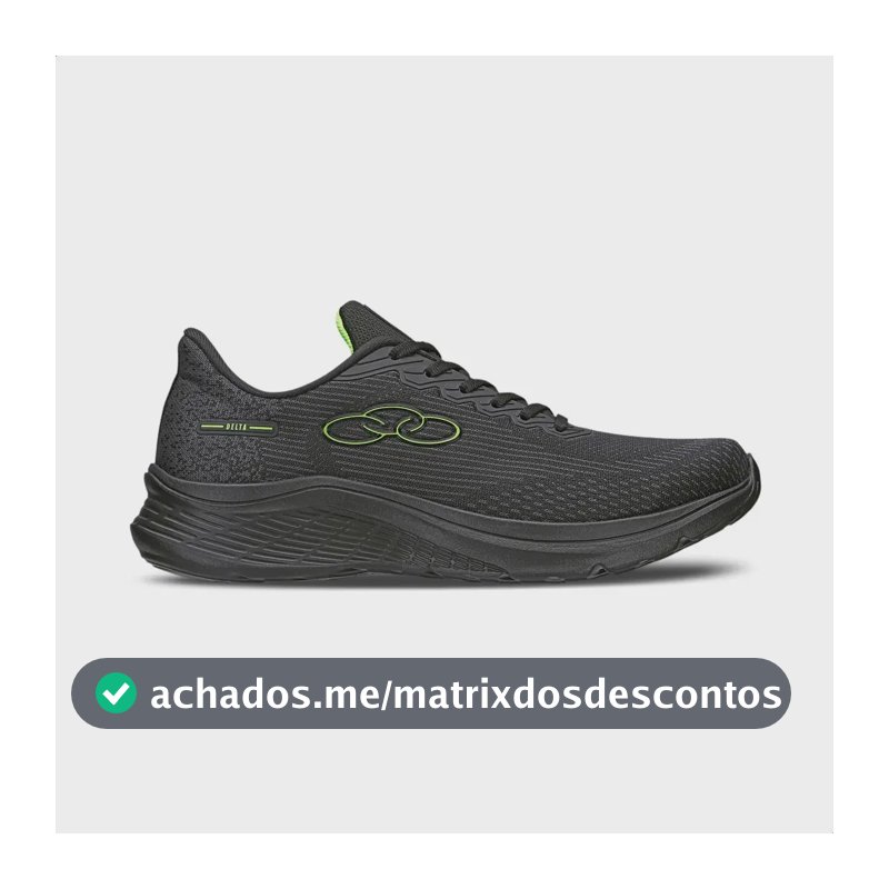 Tênis Esportivo Masculino Delta Olympikus Liso