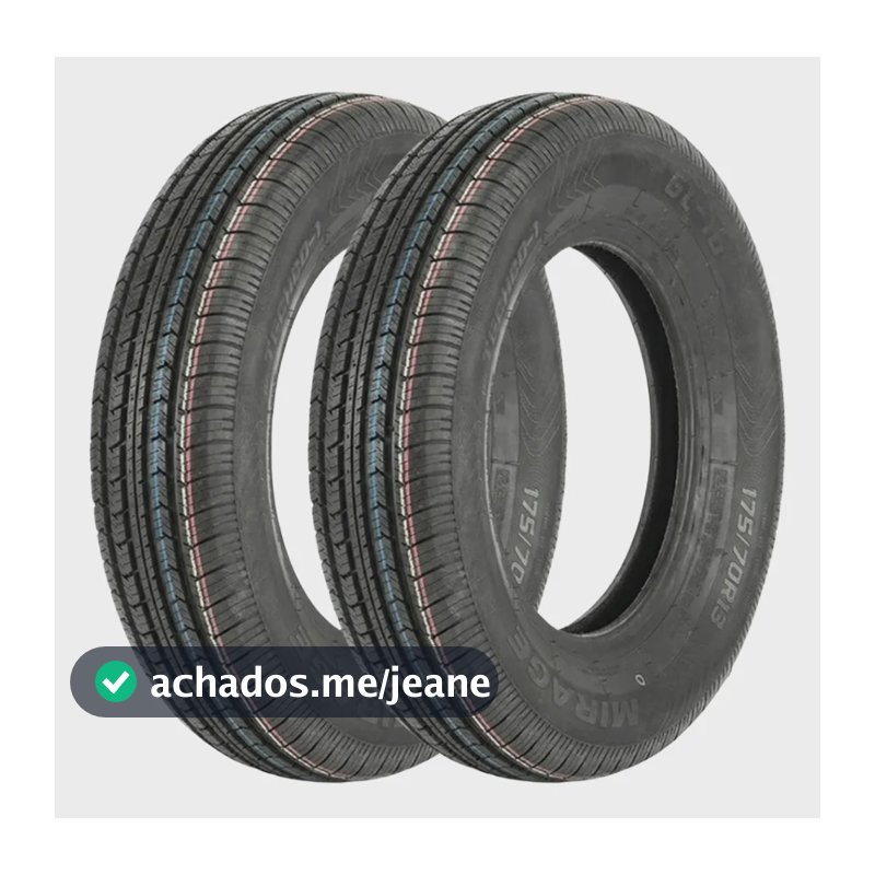 Kit 2 Pneus 175/70 R14 Mirage Mr-163 84t Aro 14 Novos T