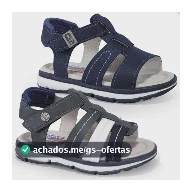 Kit 2 Pares Sandália Infantil Masculino Bebe Papete Conforto