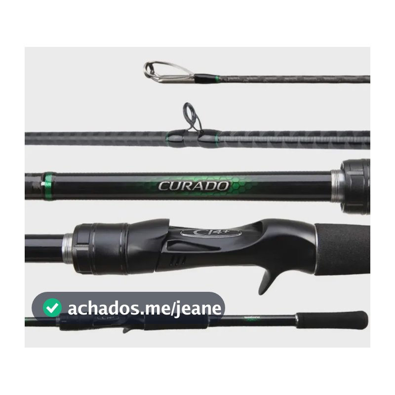Vara Shimano Curado 710 (2,38m) 15-40lb Carretilha Up Seat