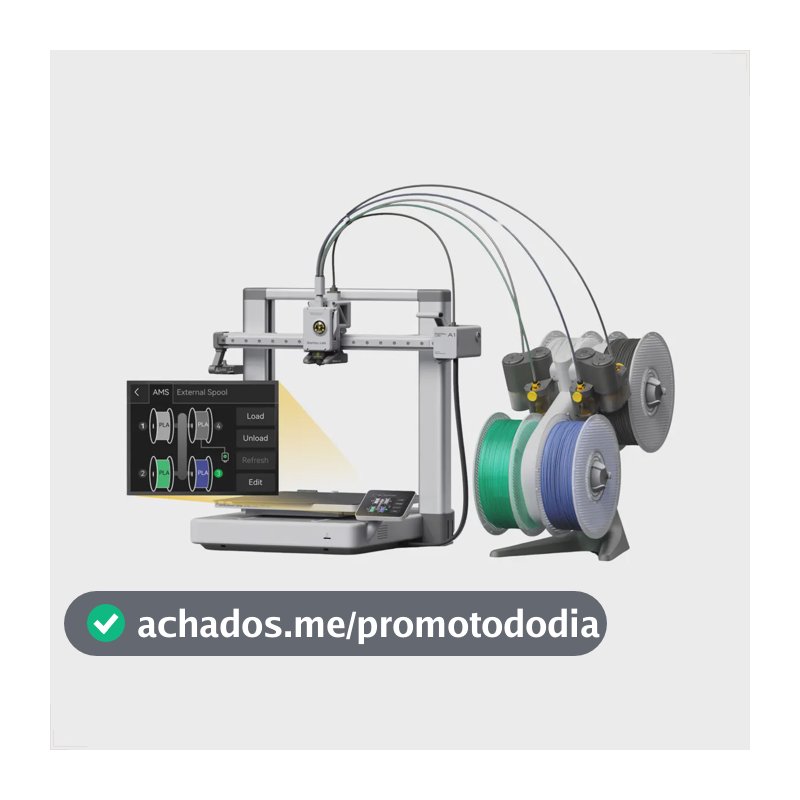 Impressora 3d Bambu Lab A1 Combo Ams Prateado