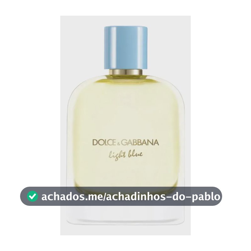 Dolce&gabbana Light Blue For Men Eau De Parfum 100ml
