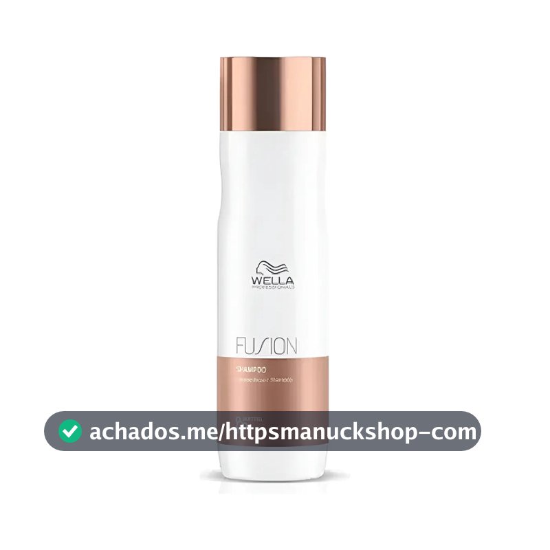 Shampoo Wella Fusion 250ml: Reparação Extrema 95% Mais Forte