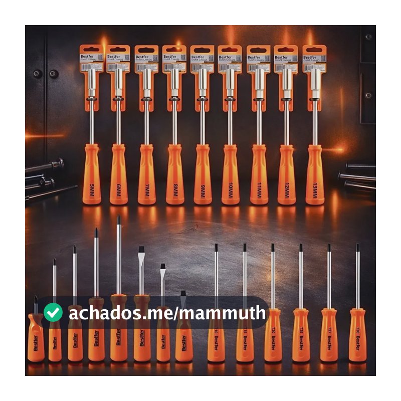 Combo De Jogos Chave Fenda Phillips, Torx E Canhão Premium