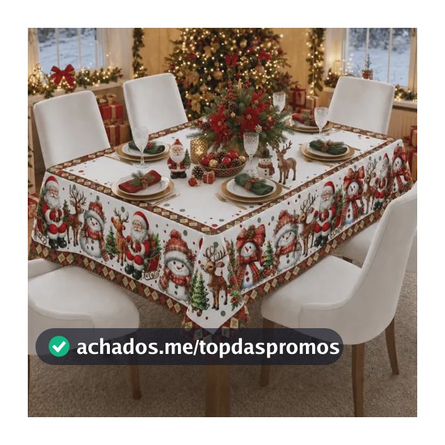 Toalha Mesa Retangular 6 Lugares Cozinha 2,20x1,50m
