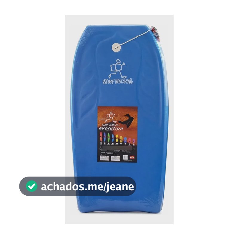Prancha Bodyboard Grande Surf Radical 100x52 Praia Piscina Azul