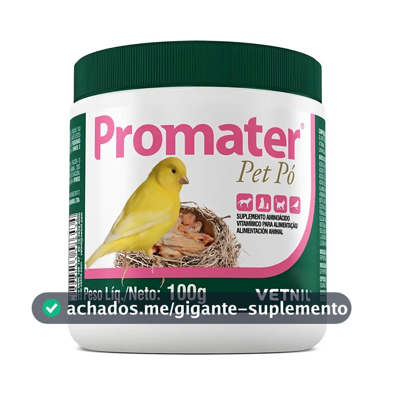 Promater Pet Po 100g Suplemento Vitaminico Vetnil