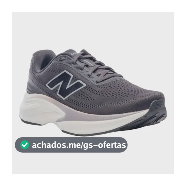 Tênis New Balance Masculino Fresh Foam X Kaiha V2 Cinza Cinza 44 Br