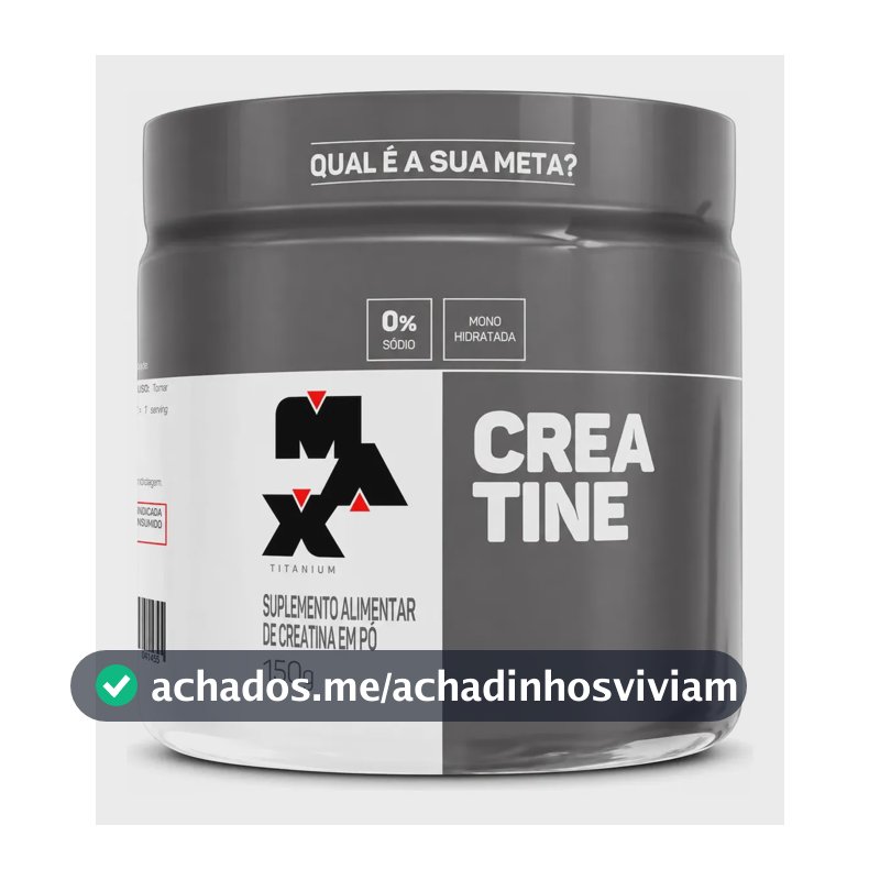 Suplemento Em Pó Max Titanium Creatina 150g