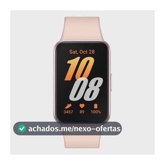 Smartwatch Samsung Galaxy Fit3 Display 1.6" Rosé