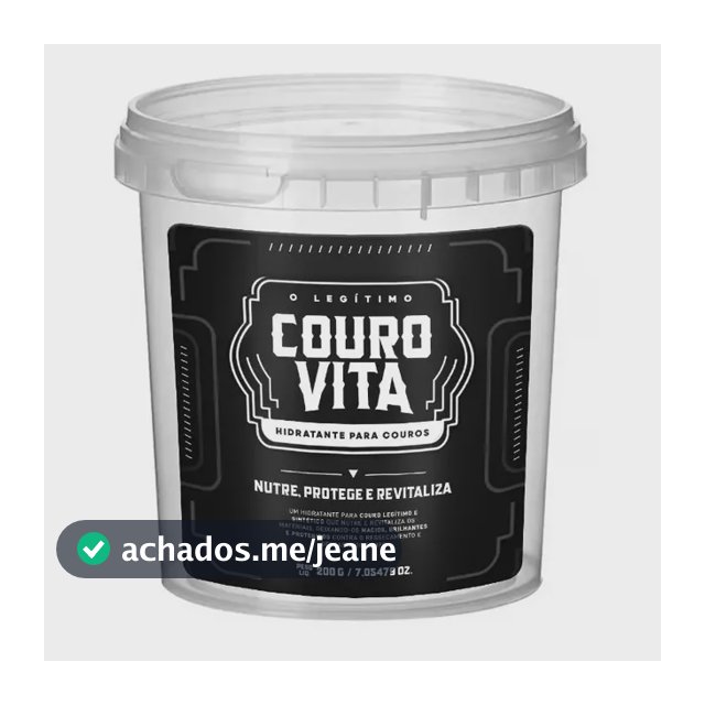 Couro Vita Hidrata E Restaura Protege E Evita Rachaduras