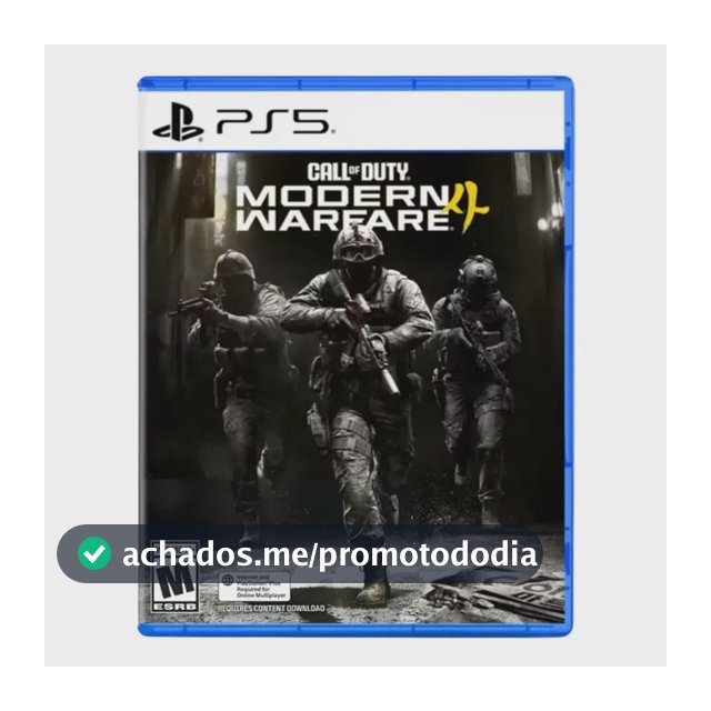 Call Of Duty: Modern Warfare 4 - Ps5 Mídia Física