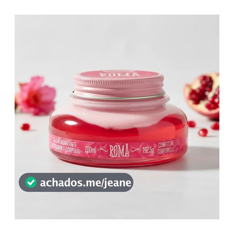 Geléia Hidratante Corporal Romã 200ml - L'occitane Au Brésil