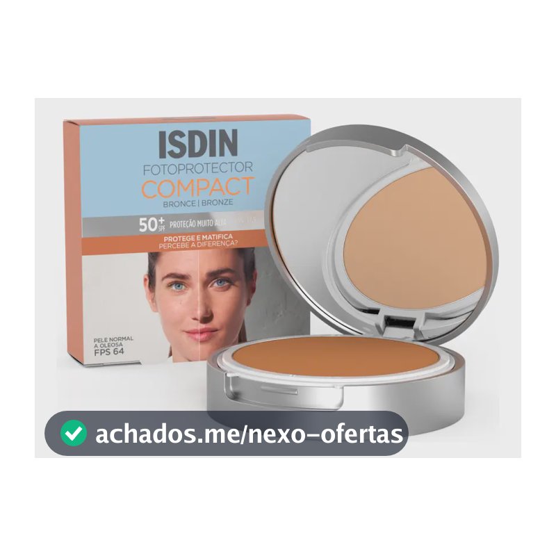 ISDIN Protetor Solar Compacto Bronze FPS 50 - 10g